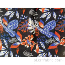 Tkanina wiskose Rayon Marocain Crepe Printed Fabric 140GSM